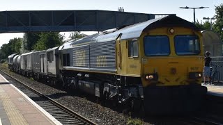 GBRF 66701 amp ExDRS 66304 Hauls 3Q98 St Blazey LIP  Margam TC [upl. by Calloway]