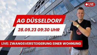 Zwangsversteigerung live vom Amtsgericht Düsseldorf am 28092023 um 0930 Uhr [upl. by Woods]