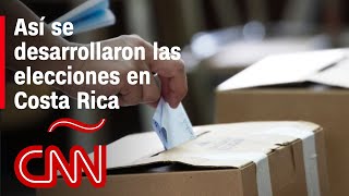 Elecciones en Costa Rica la jornada transcurrió en orden y hay que esperar si habrá segunda vuelta [upl. by Keavy]