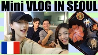 Mini VLOG IN SEOUL avec Fabien Yoon Laurent Caccia et sa femme [upl. by Nahn555]