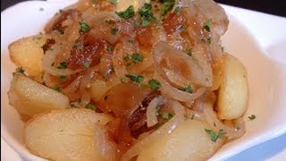 Making lyonnaise potatoes [upl. by Samford]