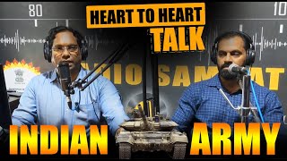 Heart To Heart Talk DFR Bhaskar Dubey  INDIAN ARMY POADCAST  RADIO SAMRAT [upl. by Suraved237]