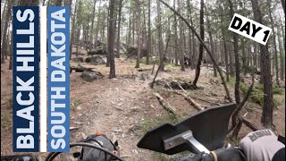 Black Hills South Dakota Dual Sport Ride Day 1  LONG VERSION [upl. by Leind]