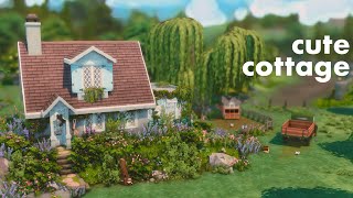 elderly couples cottage  the sims 4 speed build [upl. by Herwig318]