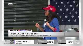 Projection Republican Lauren Boebert wins Colorado’s 4th Congressional District [upl. by Chatav]