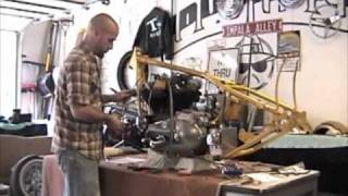 1977 Hardtail Sportster Bobber quotBUILD VIDEOquot [upl. by Leugim365]