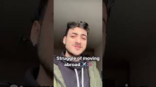 Struggles of moving abroad 🇬🇧 internationalstudents uklife ukgraduate unitedkingdom ytshorts [upl. by Attenaj]