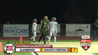 22 Glenbrook  11 Ouachita Christian  111524 [upl. by Ecidnak]