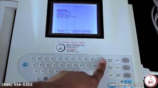 How to Use the GE MAC 1200 ECG  EKG Machine [upl. by Eduardo]