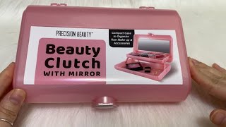 Caboodles Dupe Review  What fits inside Precision Beauty Case [upl. by Alisun]