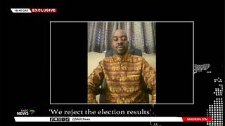 CCC leader Nelson Chamisa rejects election results [upl. by Ursi]