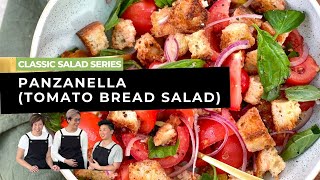 The Best Tomato Panzanella Salad Recipe [upl. by Eimiaj821]