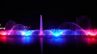 №1 Dancing Fountain Roshen Vinnitsa Ukraine 2011  largest digital fountain in Europe  video  1 [upl. by Kahler535]