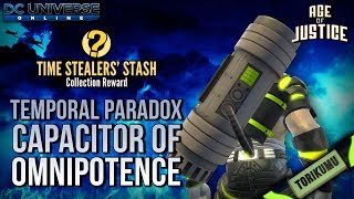 DCUO Episode 28 Temporal Paradox Capacitor of Omnipotence Time Stealers Stash Collection Reward [upl. by Pallas58]