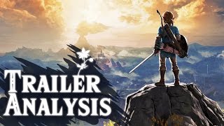 Zelda Breath of the Wild Nintendo Switch Trailer FULL ANALYSIS InDepth [upl. by Heimlich]