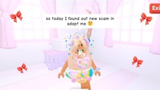 NEW SCAM IN ADOPT ME 2024 😡🎀 [upl. by Henson]