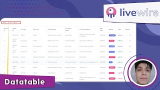 Implementa DataTable con Laravel Livewire Guía paso a paso [upl. by Llertnor]