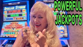 Powerful Jackpots with BIG WINS at Pechanga casino  Olga Slots [upl. by Haissem]