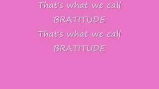 Bratzbratitude lyrics [upl. by Mella902]