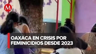 En Oaxaca se han registrado 65 feminicidios en lo que va de 2023 [upl. by Siver]