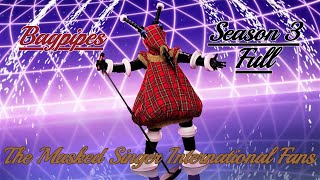 The Masked Singer UK  Bagpipes  Season 3 Full [upl. by Niai915]