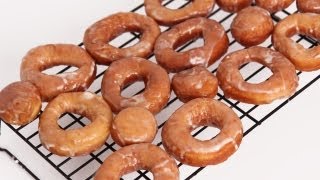 Homemade Glazed Donuts Recipe  Laura Vitale  Laura in the Kitchen Episode 600 [upl. by Areemas]