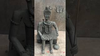 Mahadev idol makingsbholenath murti makingshivsankar murti making shorts13 [upl. by Boys311]