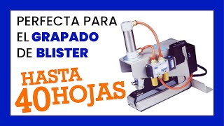 ⚡ Grapadora NEUMÁTICA conectable en linea PMA AE 100 [upl. by Eelorac]