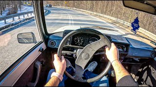 1990 Wartburg 13 58HP 0100 POV Test Drive 1571 Joe Black [upl. by Blakely509]