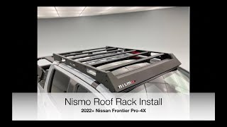 Nismo Roof Rack Install [upl. by Malina]