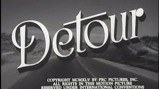 Detour 1945 Film Noir Drama [upl. by Gaye]