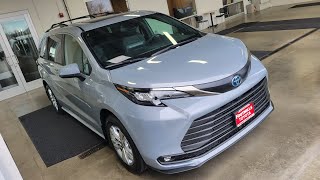 2022 Toyota Sienna AWD Woodland Edition in Cement Grey [upl. by Jerrold304]