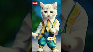 Playful Dancing Kitty 🐾  Adorable Cat Dance Moves trending shorts [upl. by Pierette]