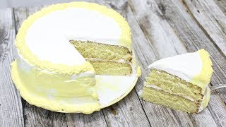 Moist and Soft Vanilla Cake amp How to Make Swiss Meringue Buttercream [upl. by Onairam]