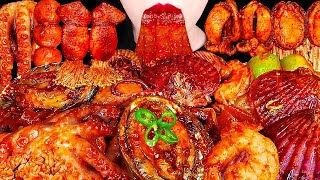 ASMR SPICY SEAFOOD OCTOPUS SQUID CRAB LOBSTER 매콤한 해물찜 모음집 COMPILATION EATING SOUNDS MUKBANG 먹방 [upl. by Aubigny]