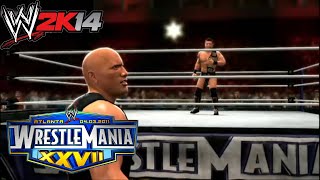 WWE 2K14 30 Years of WrestleMania  Universe Era Part 7 John Cena vs The Miz [upl. by Megargee]