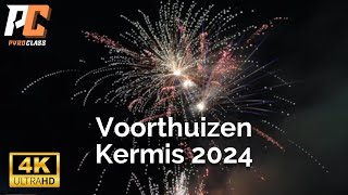 Vuurwerkshow  Voorthuizen Kermis 2024 [upl. by Ahsenhoj]