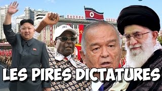 Les PIRES DICTATURES de la PLANÈTE [upl. by Seavir]