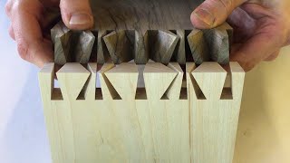 Perfect Japanese Wood Joints  Techniques Sashimono Wood Joinery [upl. by Enutrof628]