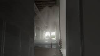 Sprinkler system testing 👷🏼‍♂️ singapore [upl. by Hameean]