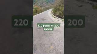 Apache Rtr 200 vs pulsar 220 travel mahadev nature [upl. by Rotsen]