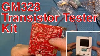 LCD GM328 Transistor Tester Kit [upl. by Annaitsirhc]