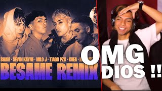 REACCION BESAME REMIX  BHAVI SEVEN KAYNE MILO J TIAGO PZK KHEA NEO PISTEA Official Video [upl. by Eniak]