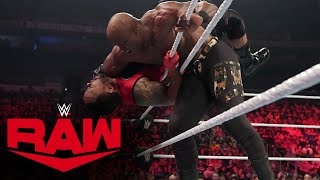 Bobby Lashley vs MVP Raw May 23 2022 [upl. by Freedman765]