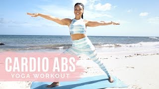 Cardio Abs Yoga Workout  Tone It Up [upl. by Dawes]