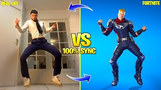 FORTNITE DANCES IN REAL LIFE Hugo Hilaire What You Want Tiktok and Icon Series Dances [upl. by Anniahs]