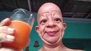 bald guy drinks orange juice [upl. by Tiff]