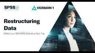 Restructuring Data in IBM SPSS Statistics [upl. by Stedt]