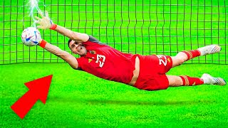 15 CRAZIEST Saves In Football History [upl. by Ahsram]