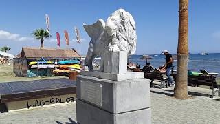 larnaca beach and city [upl. by Shewmaker]